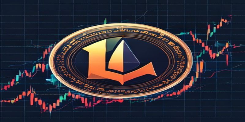 order book depth chart comparing LTC perpetual swaps on Binance vs. a smaller exchange